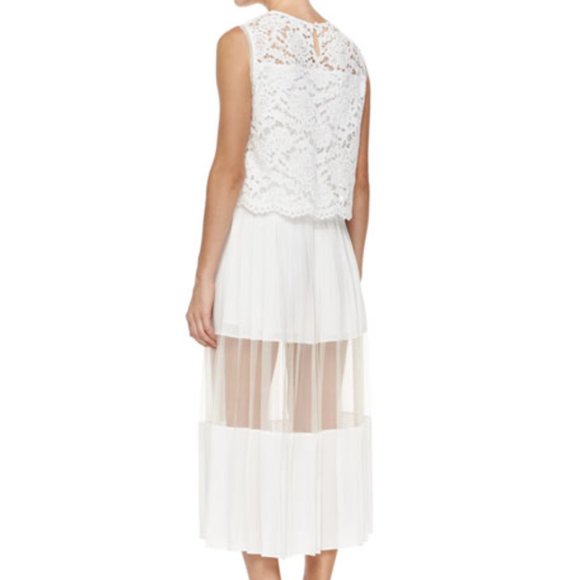 Alexis Dress Pania Pleated Lace Dress Size Small only worn one time - Picture 3 of 7